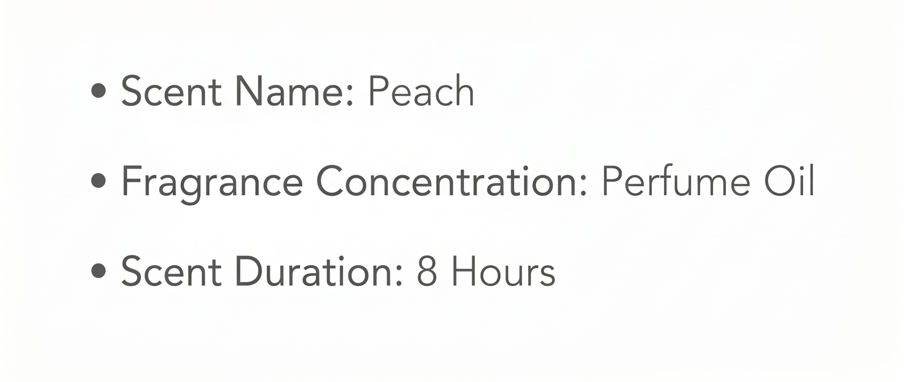 Sand + Fog Peach Bellini Perfume Oil Dropper 1.7 fl oz