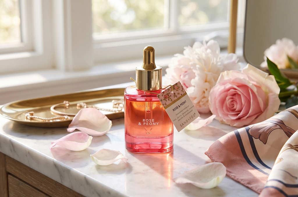 Rose & Peony 50 ml Perfume Oil Dropper