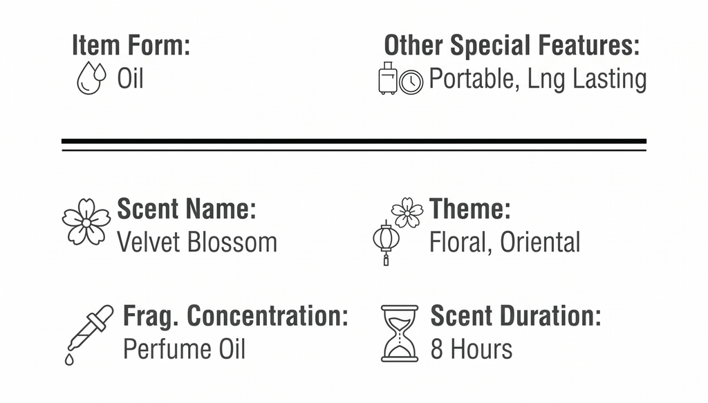 Sand + Fog Velvet Blossom Eau De Parfum Oil, 1.7 FL OZ, Dropper Bottle