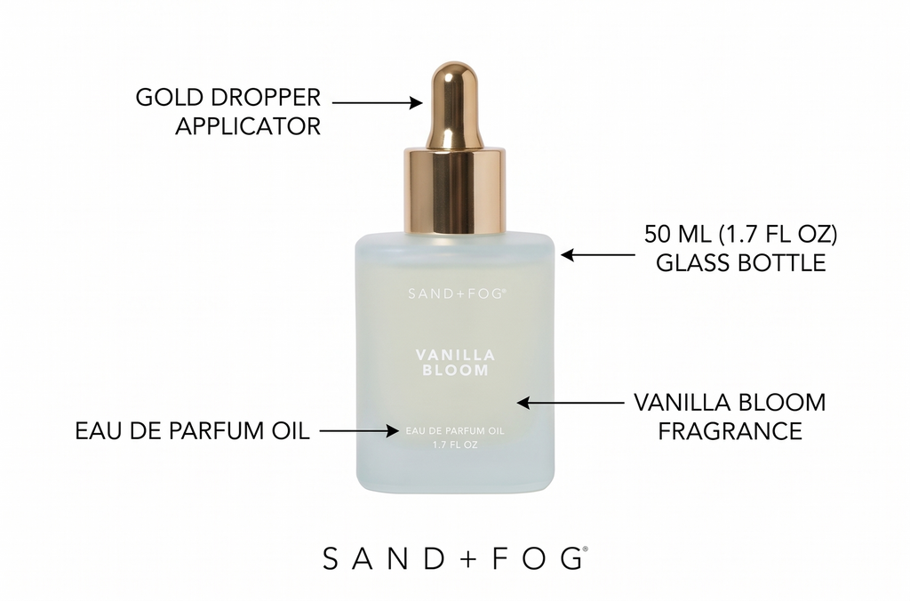 Vanilla Bloom 50 ml Perfume Oil Dropper