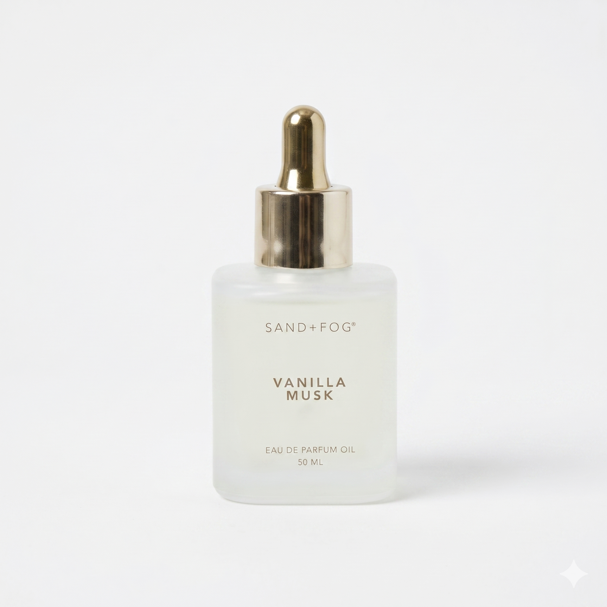 Sand + Fog Vanilla Musk Perfume Eau De Parfum Oil Dropper 1.7 fl oz