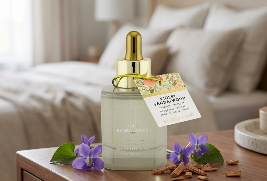 Sand + Fog Violet Sandalwood Eau de Parfum Oil 1.7oz