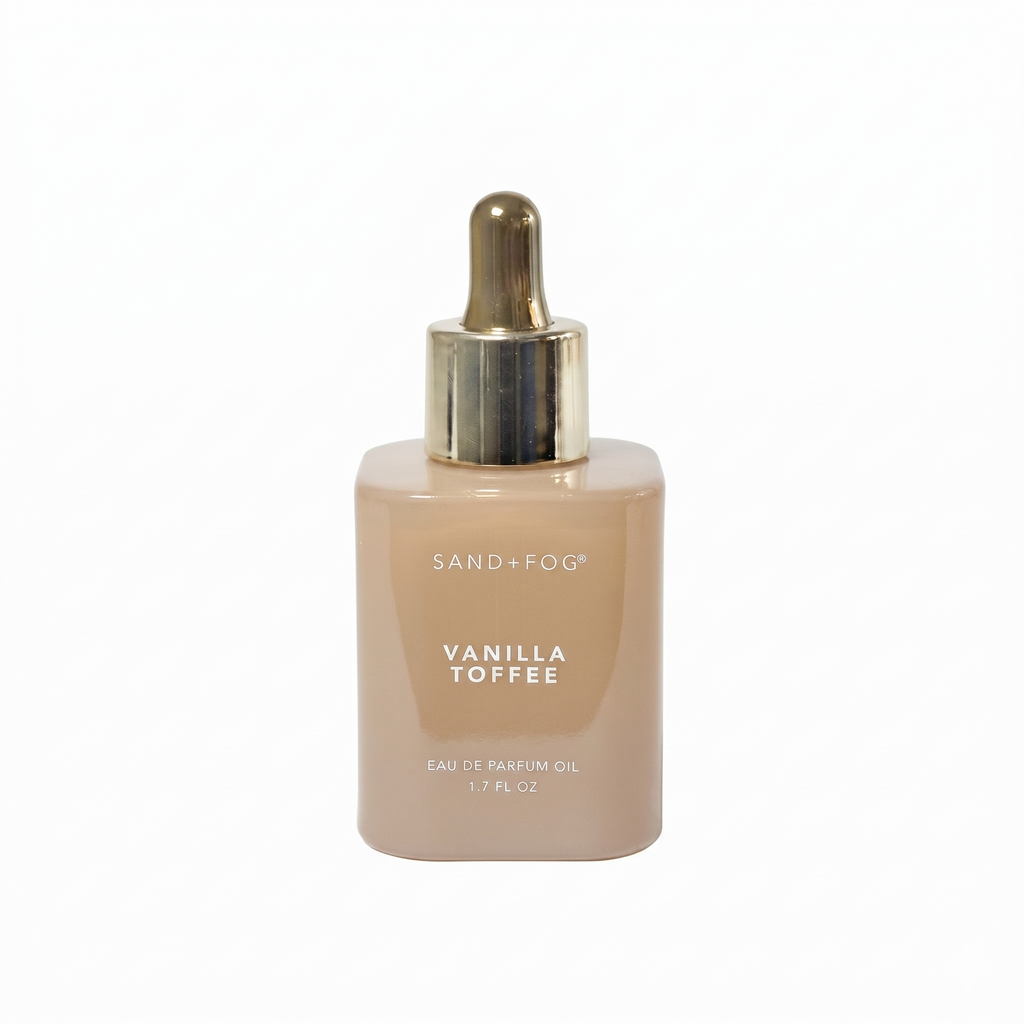 Sand + Fog Vanilla Toffee Eau de Parfum Oil, 1.7 fl oz, Dropper Bottle