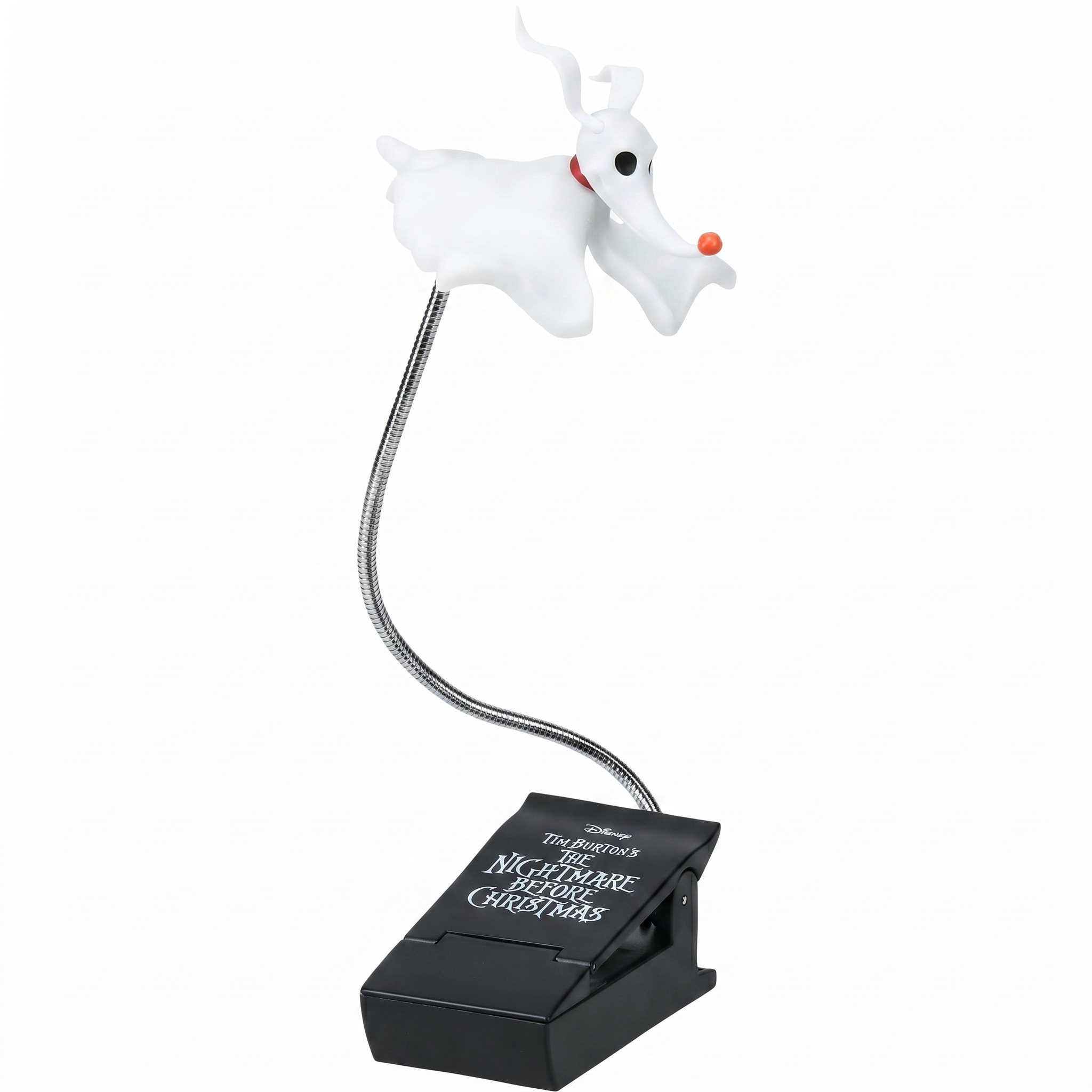 Paladone Nightmare Before Christmas Reading Light - Zero The Ghost Dog Book Light for Reading in Bed or Portable Light for Travel