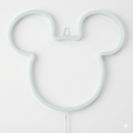 Paladone Disney Mickey Mouse Ears LED Neon Wall Light, Officially Licensed Lamp with Power Cord for Home, Bedroom, Living Space Décor, Pop Culture Gift