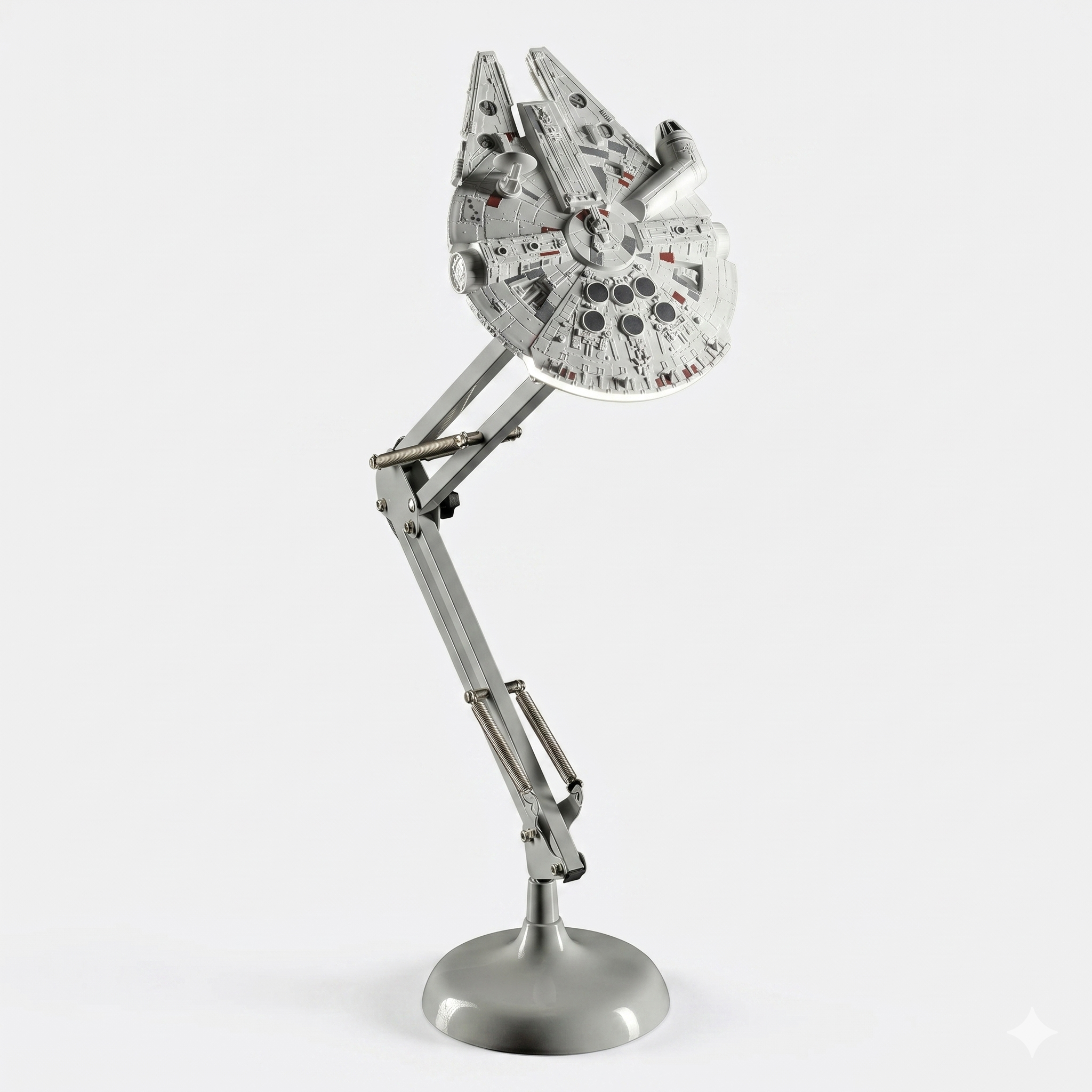Paladone Millennium Falcon Posable Desk Lamp - Officially Licensed Disney Star Wars Merchandise - Star Wars Light Decor and Gifts for Men